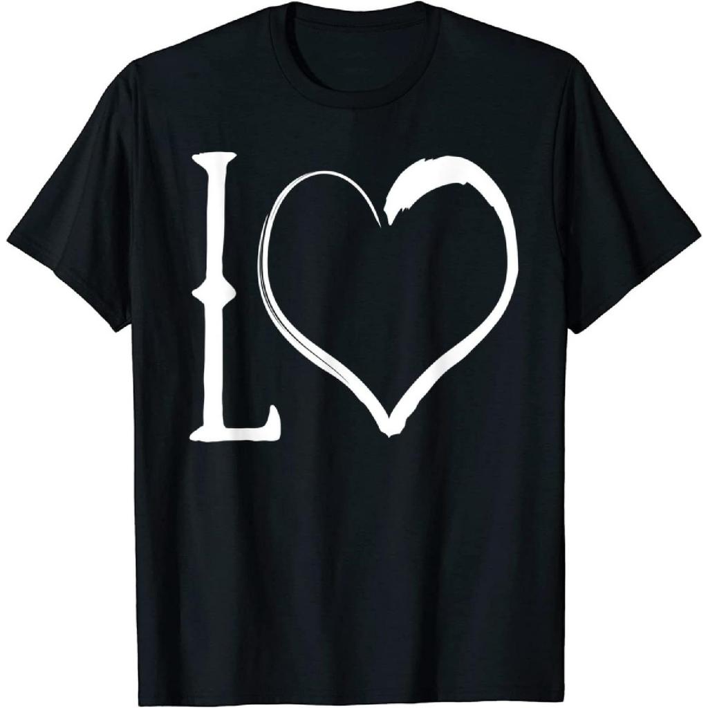 Love Heart Valentines Day Gift-Cupid Couples Gift T-Shirt for Men Women Kids Black