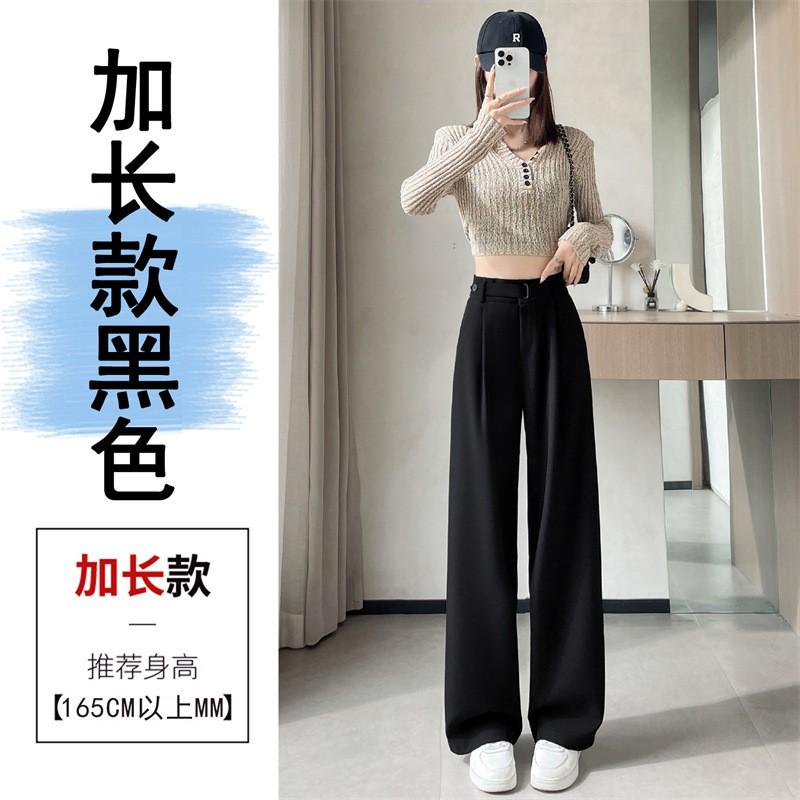 Dames Hoge Taille Wijde Pijpen Broek Slim Fit Getailleerde Pantalon Kantoor Kleding Grijs
