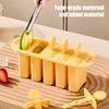 2-in-1 Ice Cube Easy Push Mold for Tray with Lid Release Ice DIY