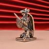 New Pure Brass Dragon Warrior Statue Desktop Ornament, European Mythology Griffin Ornament, Retro Home Feng Shui Decoration