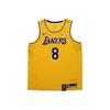 NBA Los Angeles Lakers Icon Edition Kobe Bryant Swingman Jersey Amarillo/Purple/White Men Streetwear AV1229-728