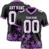 Custom Graffiti Style American Football Jersey Personalized Diy Team Name Number V Neck Breathable Sport Uniform For Men Women