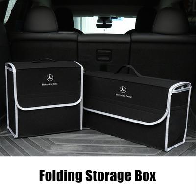 Bagagliaio Auto Grande Capacità Scatola Portaoggetti Organizer Borsa Valigetta Attrezzi Per Mercedes Benz AMG W212 W205 W246 W177 W176 W213 GLC GLE GLS ML Benvenuto Laser