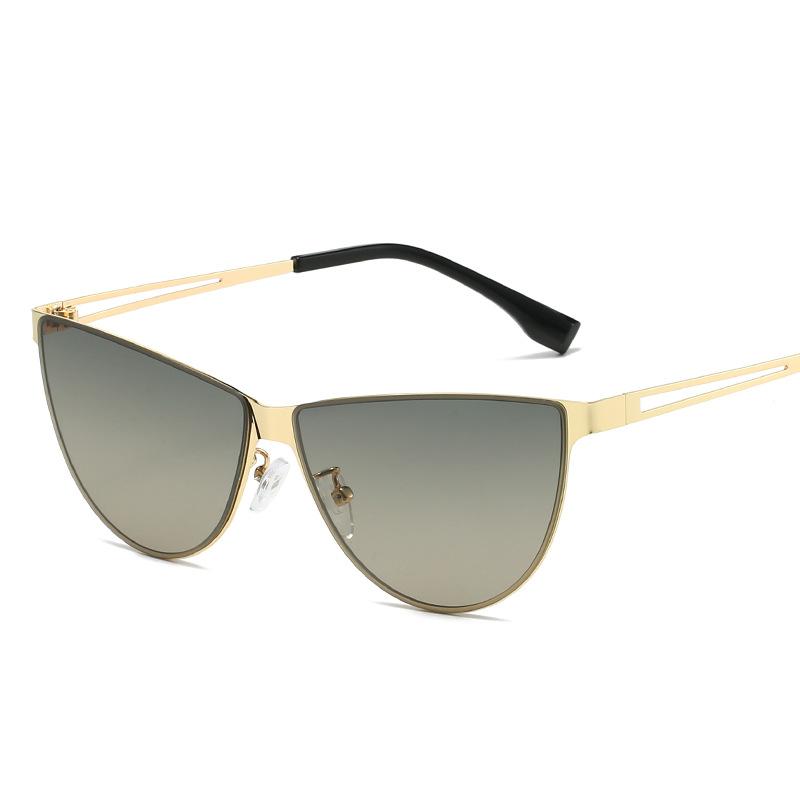 Cat Eye Shape Sunglasses Women European American Fashion Trendy Sun Glass for Men Holiday Travelling Outdoor Sunglass
