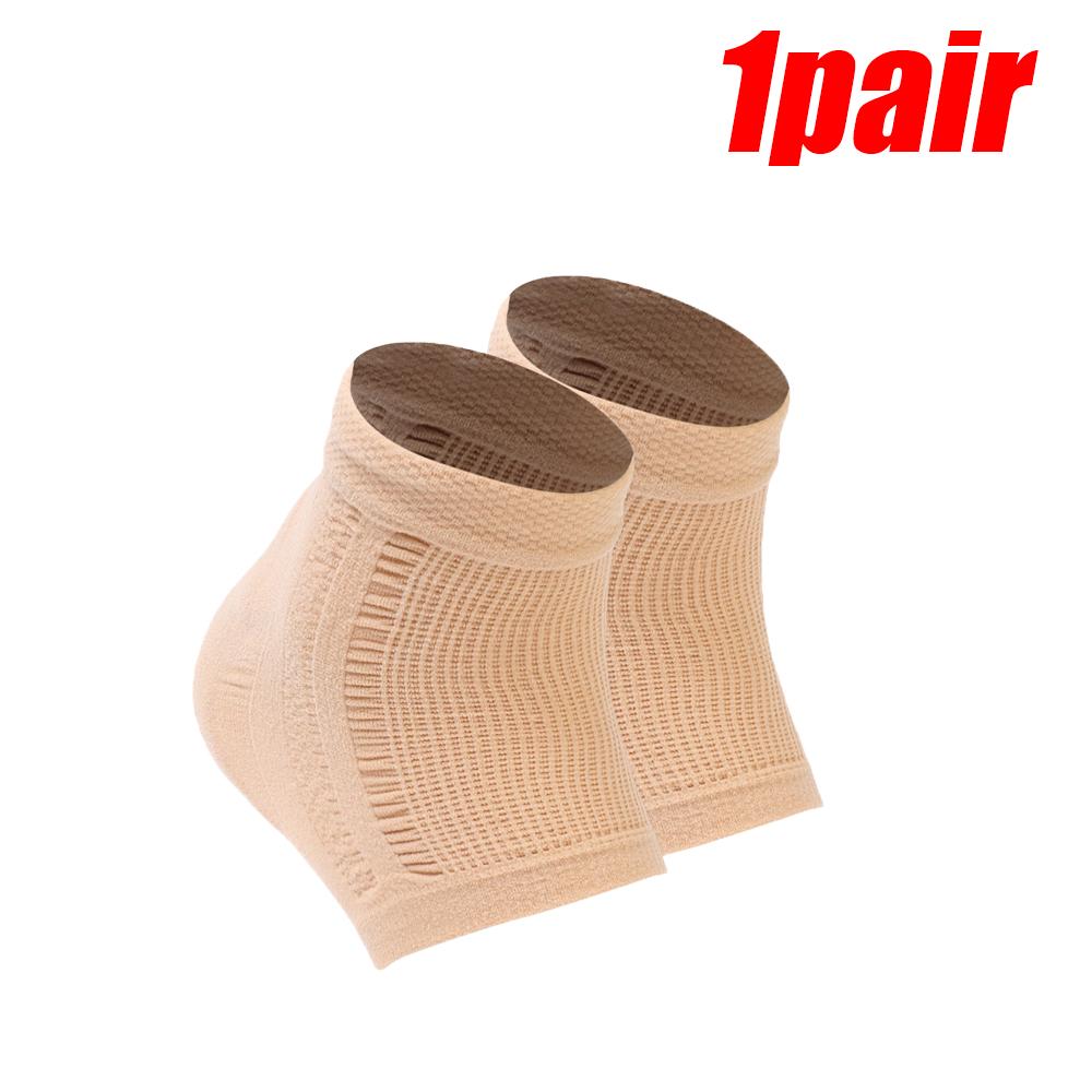 Silicone Heel Protector Mesh Gel Half Short Socks Feet Care Repair Cushion Pads Moisturizing Anti-wear Foot Cover Tools