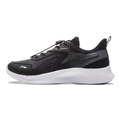 Li Ning Kids Sports Lifestyle Series Fashion Versatile Durable Lightweight Shock Absorption Low Top Casual Shoes Kids Casual Shoes Black YKCU162-13