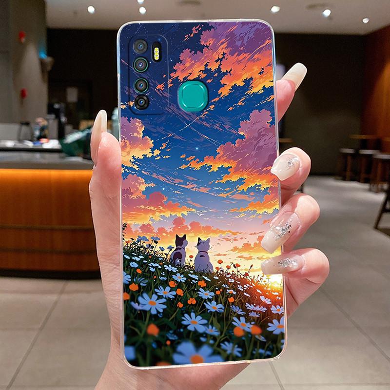Casing For Tecno Spark 5 Pro Case Silicone Cover Aesthetic Luxury Cute Cool Boys Girls Pattern Transparent Protective Phone Case