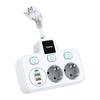 Power Strip EU AC Outlet Socket Multiprise Smart Home Extension Electrical Adapter Wall Plug Converter USB Fast Charging