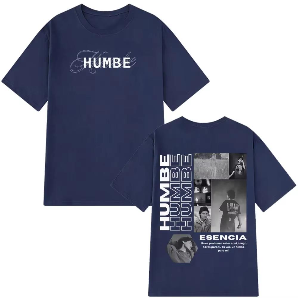 2026 Singer Humbe Esencia Tour Print Tshirt Men Women Summer Cotton Casual Tshirts Hiphop Gothic Punk Tshirts Tops Ins