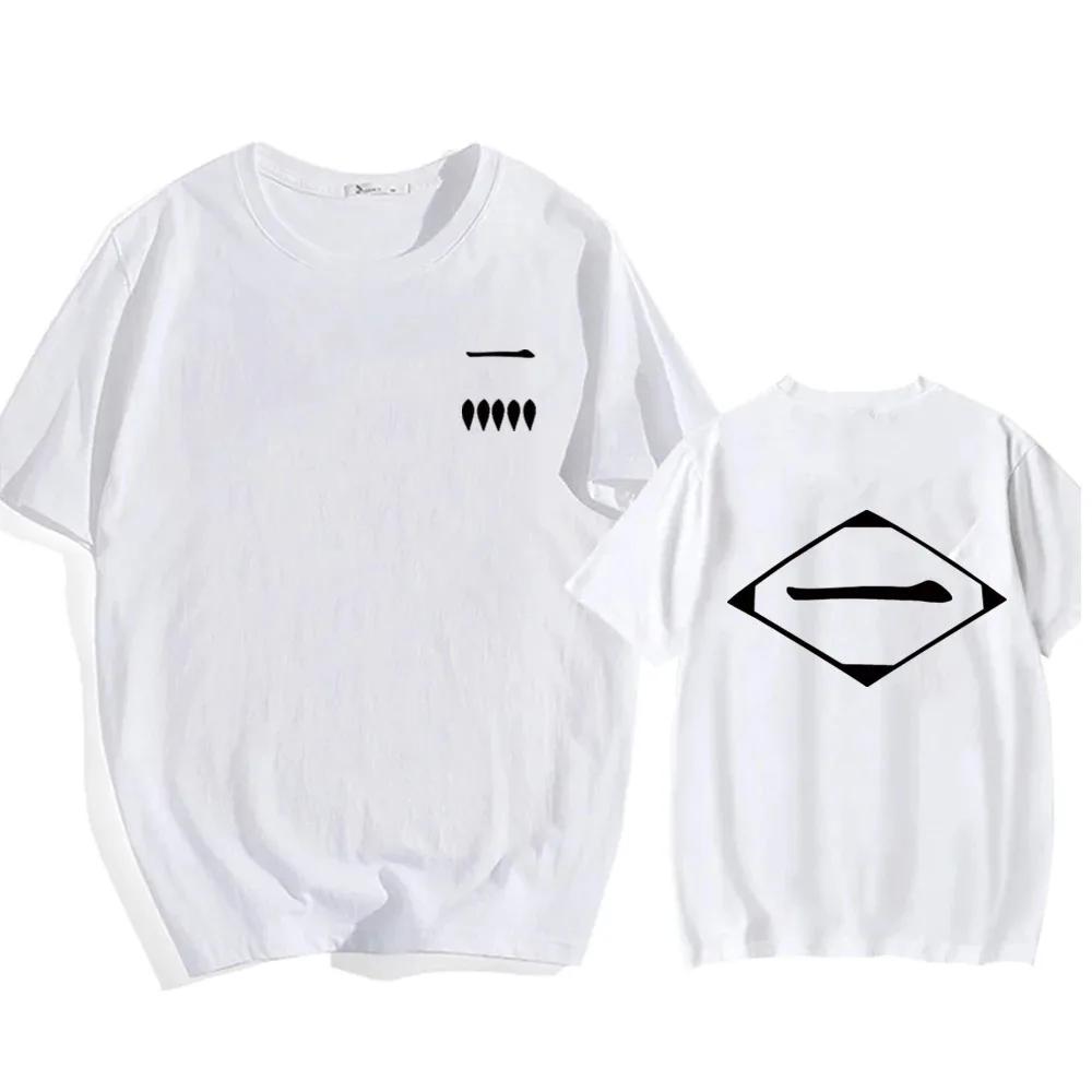 Anime Cotton T-Shirt Bleach Cosplay Shirt Zaraki Kenpachi Men Women O-Neck Short Sleeve Tee Fashion Tshirt