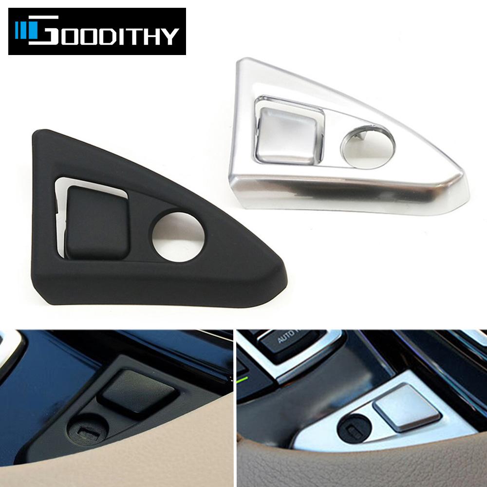 LHD RHD Black Silver Car Central Armrest Glove Box Switch Button For BMW 5 Series F10 F11 F18 520 523 525 528 530 535