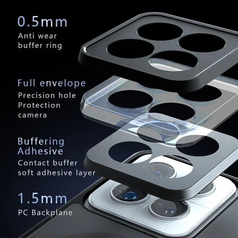 For Honor 400 Smart Wireless Charging Magnetic Acrylic Matte Case For Honor400 Smart X7D Shockproof Transparent Hard Bumper