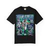 Jaxon Smith-Njigba 11 Seattle Football Collage Maglietta Unisex Stile Vintage Maglietta Grafica