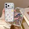Colorful Star Apple 16 Pro Max Case for iPhone 14 Pro - Double Layer Transparent