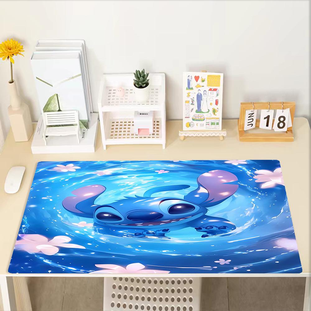 Stitch Theme Mouse Pad, Non Slip Rubber Base, Multifunctional Office & Home Decor, Perfect for Workspace Personalization.