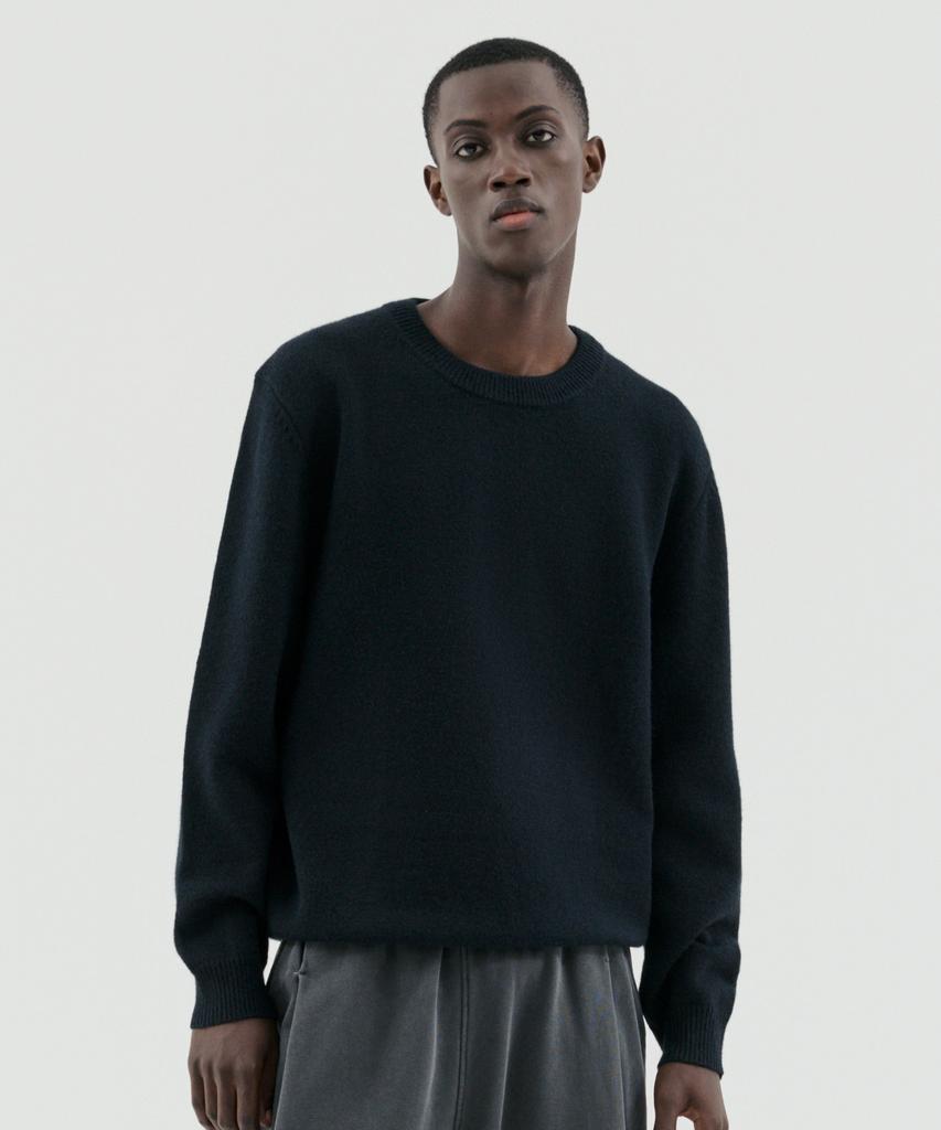 TRADCLUB Basic Oversized Round Knit (5 Colors) (Type B)