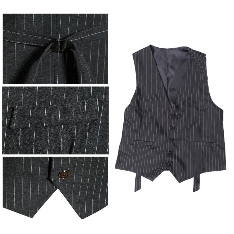 20s Men's Costume Accessories Suspenders 1920s Mens Outfits Suspenders Pocket Watch Vest Hat Halloween Costume Set