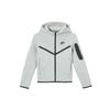 Nike Αθλητικά Ρούχα Tech Fleece Κουκούλα Άνετο Καθημερινό Μπουφάν Παιδικά Μπουφάν Σκούρο Γκρι Μαύρο HV5867-063