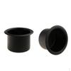 2-pack Aluminiumlegering Kopp Dryckeshållare För Marin Båt Bil Lastbil Husbil RV Svart Innerdiameter:
