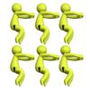 6Pcs Plant Propagation Holder Stems Sprouts Shoots Branch Plant Cutting Holder Fixing Clip Indoor Outdoor Garden Plant Propagation Station