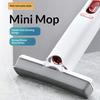 1/2Pcs Mini Mop Deep Cleaning Small Gaps Sponge Head Small Mop with Rotating Brush One-Hand Squeeze Water Absorption Handheld Mop