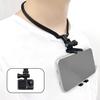 Suporte de Pescoço Cordão para Câmera de Ação GoPro 10 9 8 7 6 5 e Telefone para Gravação de Vídeo Smartphone Selfie Suporte de Pescoço