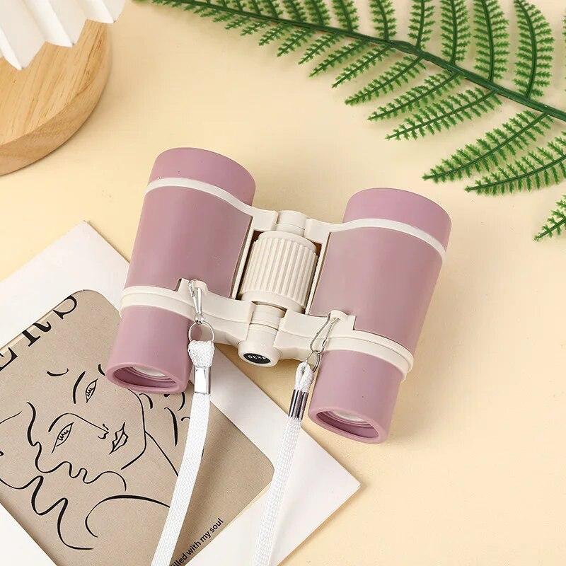 Jungle Binoculars Magnifying Glass Portable Kids Toy Shockproof Telescope For Birthday Hiking Gifts