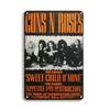 Vintage Classics Rock Band Poster Metal Plaque Tin Sign Shabby Chic Music Bar Club Wall Decoration Accessories Home Decor Plates