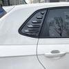 Pour VW Polo Mk6 GTI TGI TSI MPI 2017-2025 Cache de Persienne de Lunette Arrière de Voiture Garniture Pare-soleil de Lunette Arrière Triangle Aileron Kits de Carrosserie