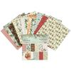 24 listů Vánoční řemeslné papírové podložky Vyřezávací raznice Art Background Origami Scrapbooking Card Making