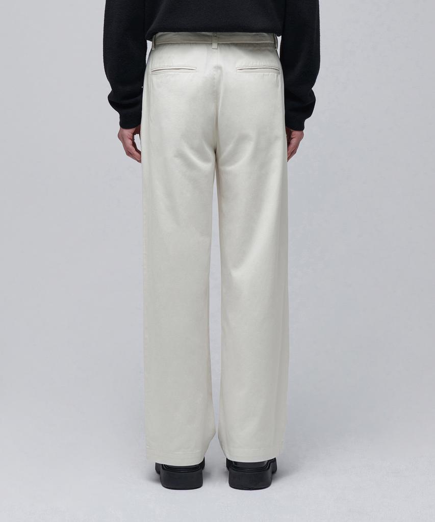 MUSINSA STANDARD Two-Tuck Wide Chino Pants [Cream]