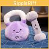 Adorable Plush Kettlebell And Dumbbell Toy Figurines Perfect For Gym Decor And Gifts