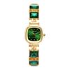 Wristwatch Fashion Women's Round Strap Adjustable Stainless Steel Bracelet Type GoAquaSelect Popular Gift Anniversary Birthday - Green