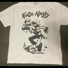 T-shirt unisex a maniche corte bianca Rico Nasty Vm6463