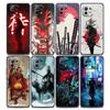 Red Sun Japanese Samurai Demon Art Anime Case For Xiaomi Mi 9 9se 8 10 10T A2 Lite 10S 9T CC9 Note 10 Pro 9Lite 5G Cover Fundas