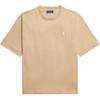 Polo Crew Neck Embroidered Pony Plain Knit Short Sleeve T-Shirt Loose Fit Men T-Shirts 710A12979-012