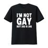 I'm Not Gay But 20 Dollars Is T Shirt Funny Joke Meme One Liner Drinking Friends Party Embarrassing GifT Vintage Washed Graphic