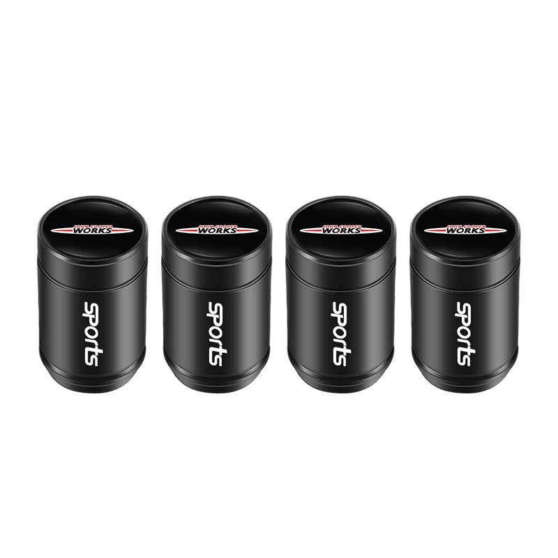 For Mini ww33Car Tire Wheel Valve Caps Cover Suede Car Key Chain Ring Keychain For MINI WORKS One Cooper JCW R60 R59 R58 R57 R56 R55 R53 R52