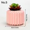 Simple Ceramic Flower Pot Succulent Pot Planter Home Decor Desktop Ornaments Garden Supplies Bonsai Plant Pot