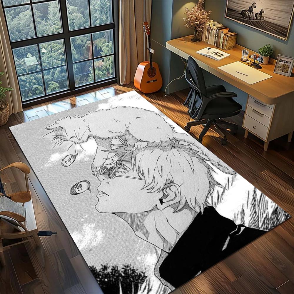 Jujutsu Kaisen Washable Rug Carpet Non Slip Floor Mat for Bedroom Gamer Room Printed Area Rugs -xia81