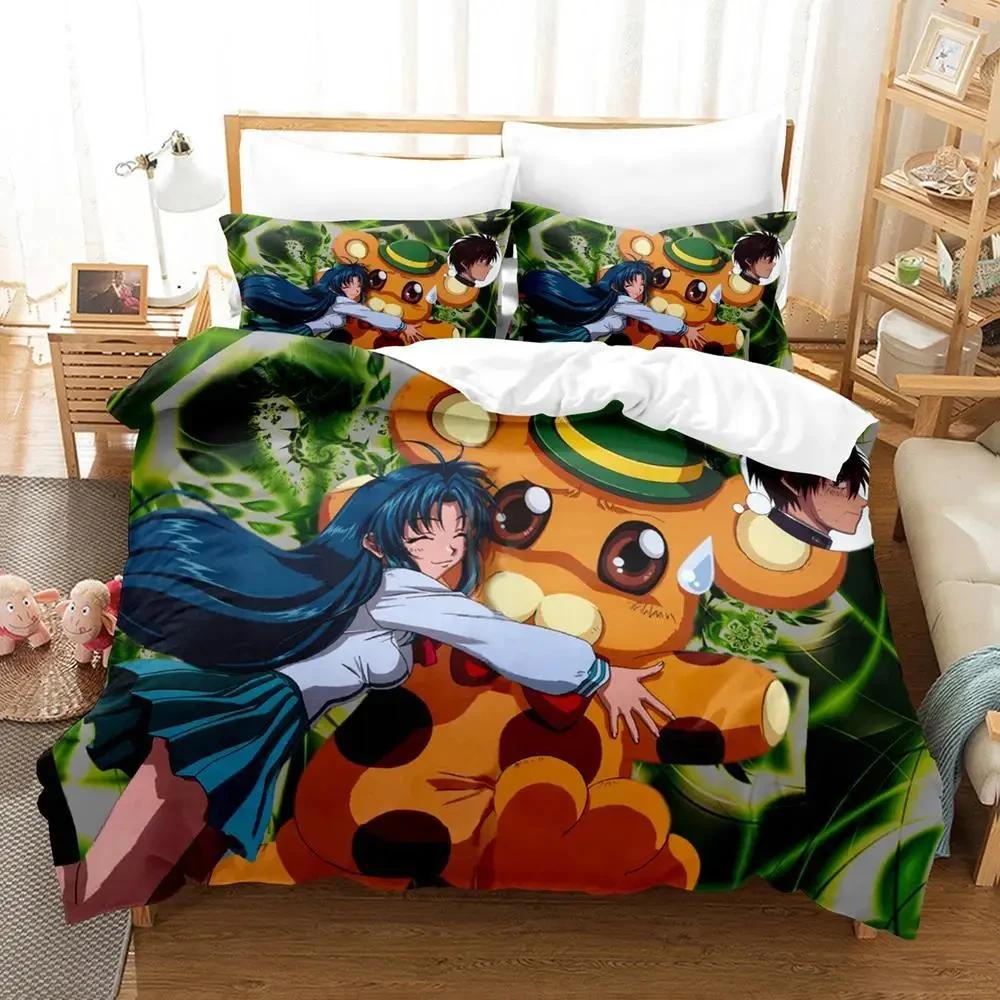 Kaichou Wa Maid-sama Beding Set Single Double Ful Quen King-Sized Dimensionsd Dimensions Soft Duvet Cover Sets for Adult People Young Boys Bedrom