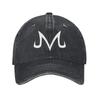 Majin Buu Anime Cotton Denim Baseball Cap Vintage Trucker Hat Sport Adjustable Hat Washed Sun Visors Snapback Cap