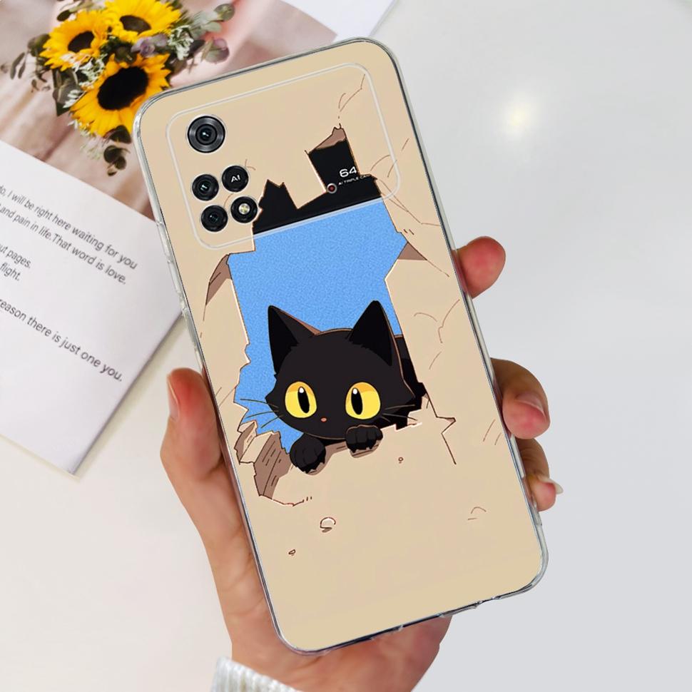 Beautiful Butterfly For Xiaomi Poco M4 Pro Case Silicone Soft Fundas Phone Back Cover For Xiaomi Poco M4 PocoM4 Pro 4G 5G Bumper