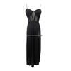 Southeast Asian Women's Strapless High Slit Sexy Evening Dress 2024