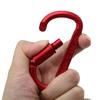 Heavy Duty Twistlock D-vormige Gesp Rotsklimmen Karabiner Vervanging Aluminiumlegering Bergbeklimmen D-ring Clip
