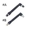 L Shape Socket Wrench Double Head 90 Degree Socket Wrench Right Angle Screwdriver Adapter for Furniture Assembly
