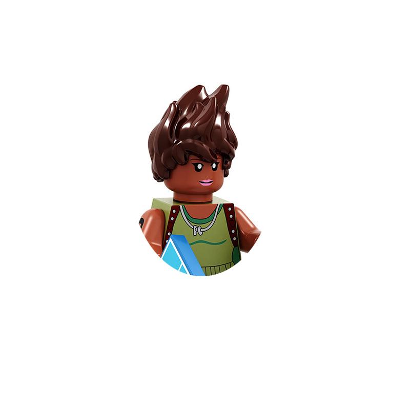 Popular movie 'Fortnite',action mini dollsskeleton warriorsZoe, building blocks, children's toys, Christmas and birthday gifts