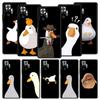 Cartoon Doubt Duck For Xiaomi Redmi Note 12 Phone Case 10C 10 11 9 8 Pro Plus 9S 7 8T 9T 9A 8A 9C K50 K40 Gaming Silicone Cover