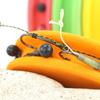 10pcs Fishing Rigs Winders Line Leader Wire Board Hook Holder Fishing Snell Leader Rigs Foam Spool Winding Line Board
