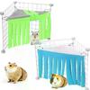1Pcs Hammock Pet Tassel Corner Hidden House Hideout Cage Accessories Hamster Tent Nest Bed For Guinea Pig Chinchilla Hedgehog